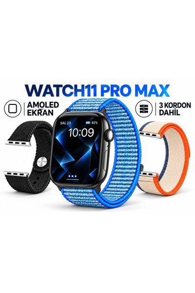 TECHNOTOWN Watch 11 Pro Max Akıllı Saat Arama Konuşma |ChatGPT |Oyun | Mesaj ...