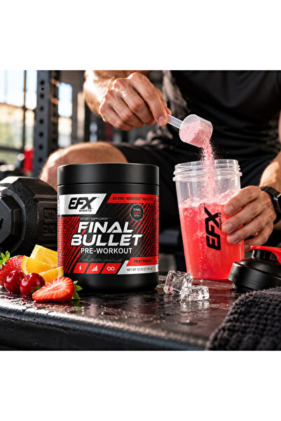 EFX Sports اي اف اكس سبورتس‏ فاينل بولت قبل التمرين بنكهة الفواكه 360 جم