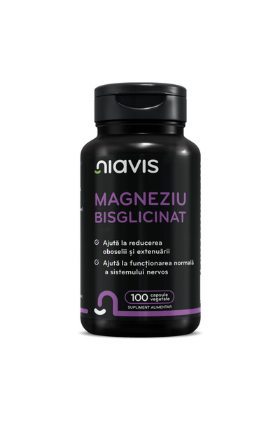 Niavis Magneziu Bisglicinat 100cps vegetale