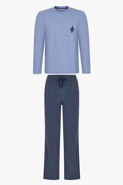 Penti Men's Northline Pants Long Sleeve Pajama Set