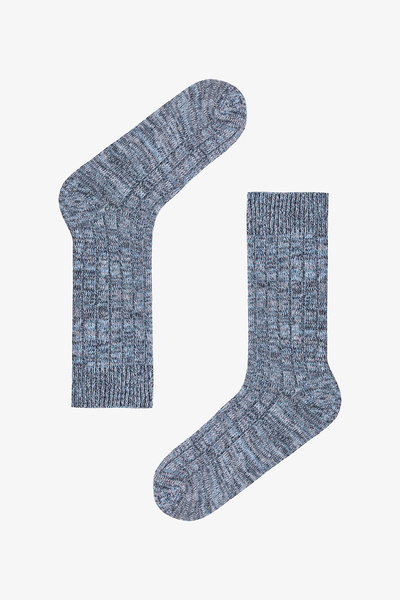 Penti Gray Melange Men's Heavy Socks