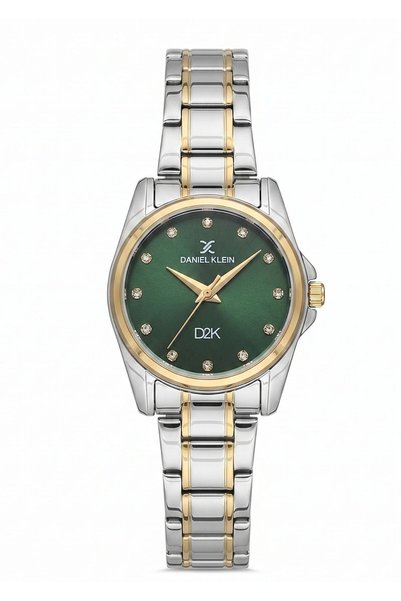 Daniel Klein Kadın Rose Gold Roma Rakamlı, Taşlı Kadran, Bileklik Hediye Takvimli Kadın Kol Saati