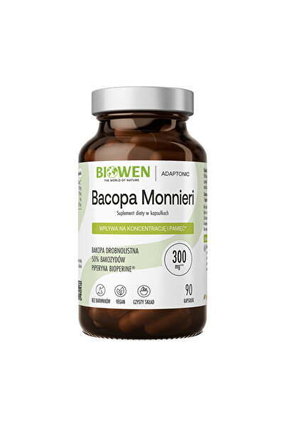 Biowen Bacopa Monnieri (Brahmi) – Suport pentru memorie și concentrare cu Bio...