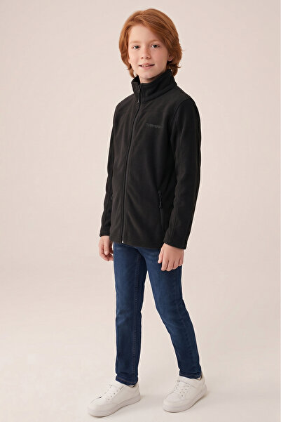 THERMOFORM Polarline Çocuk Termal Polar Mont Siyah