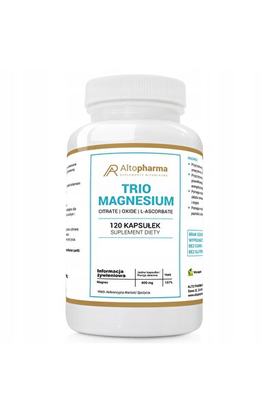 ALTO PHARMA Trio Magneziu 120 Capsule