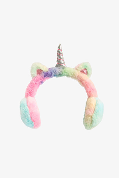 Penti Puantiyeli Kız Çocuk Unicorn Temalı Kulaklık
