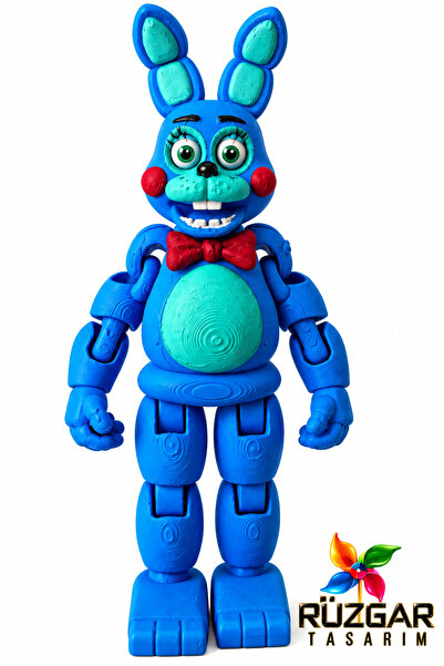 Rüzgar Tasarım Fnaf Five Nights at Freddy's Toy Bonnie Fnaf Eklemli Oyuncak