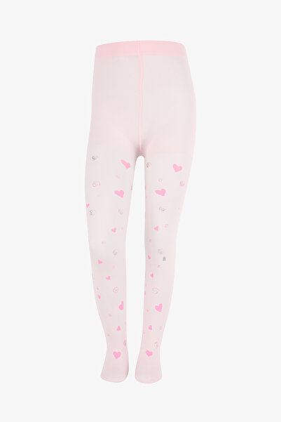 Penti Kız Çocuk Pretty Pearl Heart Külotlu Çorap