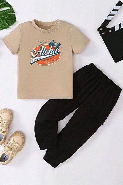 uyguntarz Children's Aloha Tracksuit Set