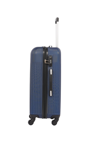 KTMC 3-Piece Hardside Luggage Set, 20" 24" 28" ABS Spinner Trolley Bags with Combination Lock, KTMC9198- Navy