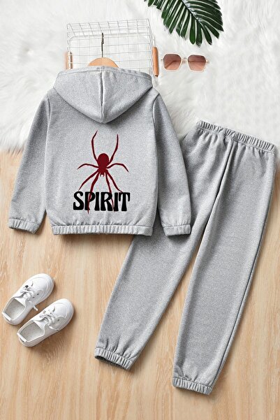 uyguntarz Spider Kids Tracksuit Set