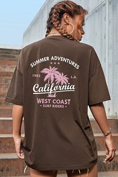 uyguntarz Unisex California Printed T-shirt