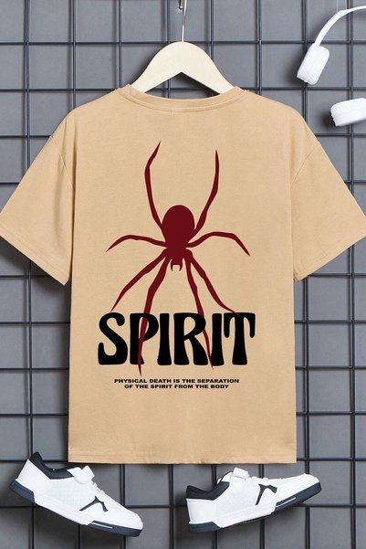 uyguntarz Kids Spirit Printed Cotton T-shirt