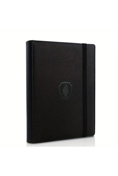 Choice5 black 9 Pocket Card Binder, 360 Trading Card Holder Book, Premium PU ...