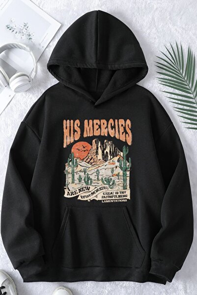 uyguntarz Φούτερ με Oversized His Mercies