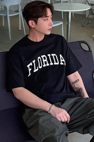 uyguntarz Unisex Florida Printed Design T-shirt