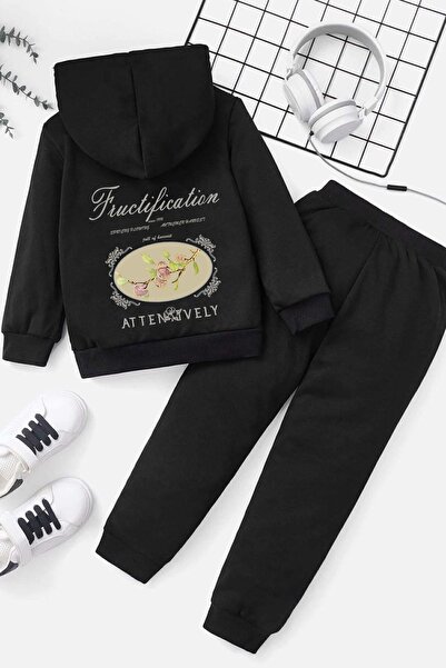 uyguntarz Children's Fructification Printed Tracksuit Set