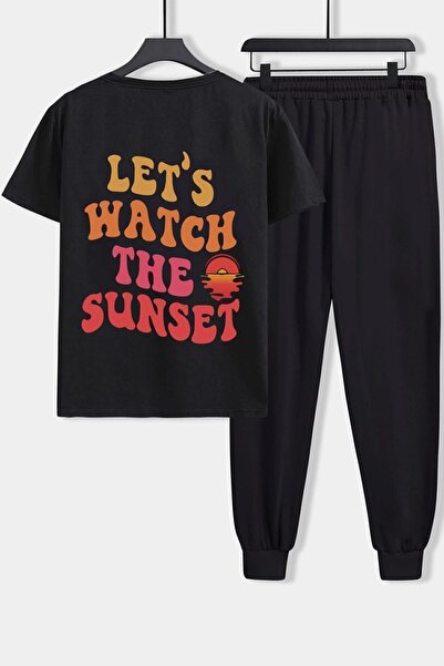 uyguntarz Unisex Lets Watch The Sunset Σετ φόρμας 2 τεμαχίων