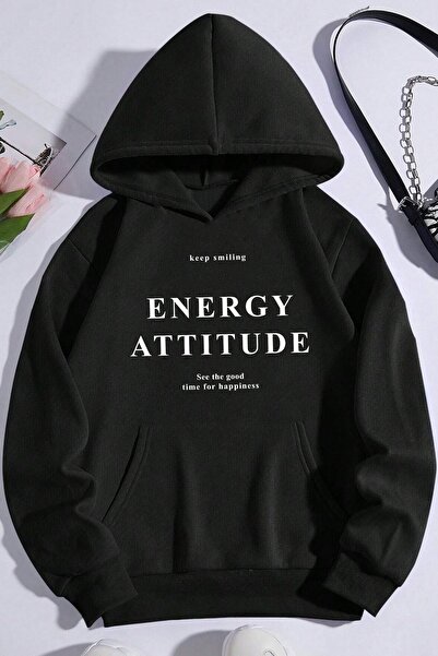 uyguntarz Energy Printed Oversize Sweatshirt