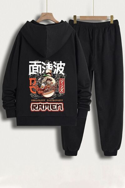 uyguntarz Σετ φόρμας Unisex Ramen Printed
