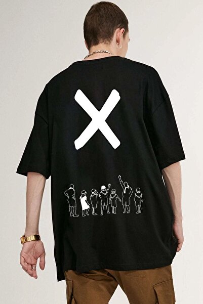 uyguntarz Unisex Design X Signature Printed T-shirt