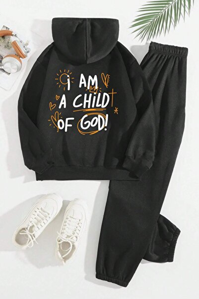 uyguntarz Back Printed Tracksuit Set
