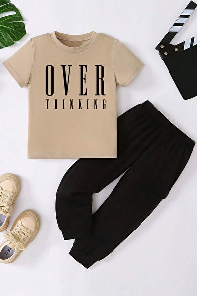 uyguntarz Children's Over Bottom - Top Tracksuit Set