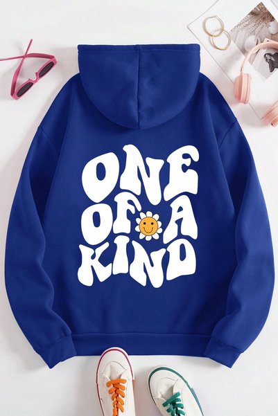 uyguntarz One of a Kind Printed Oversize Sweatshirt
