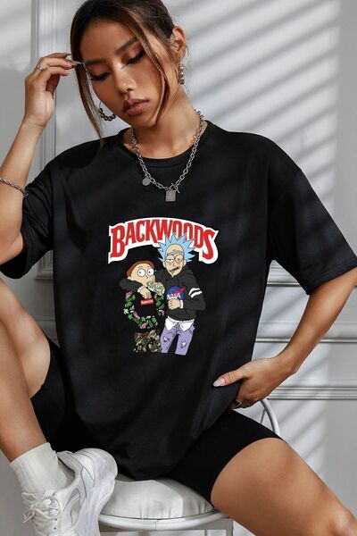 uyguntarz Unisex Backwoods Printed T-shirt