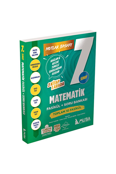 Muba Yayınları FSK7001 MB 7.Sınıf Matematik Fasikül+Soru Bankası