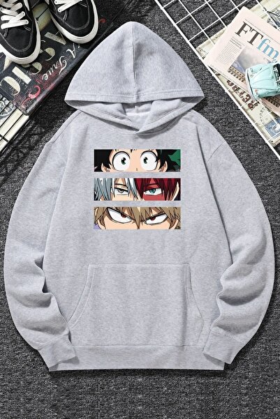 uyguntarz Unisex Makima Hugging Denji Printed Sweatshirt
