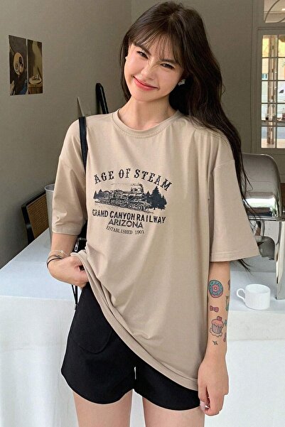 uyguntarz Age Of Steam Printed Design T-shirt