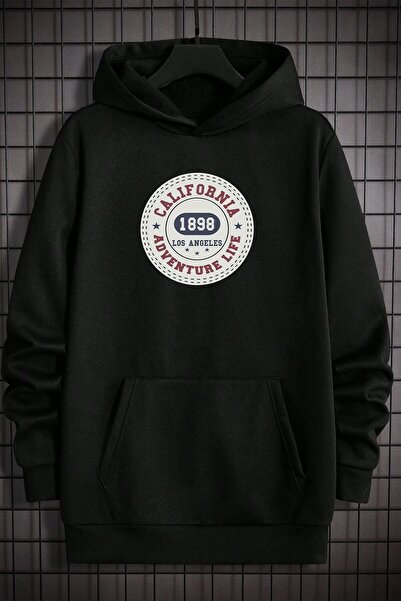 uyguntarz Καλιφόρνια στάμπα oversize φούτερ