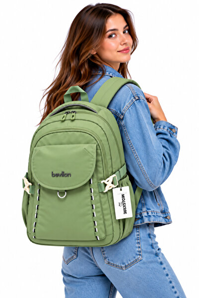 ms mixxstore Luxury Unisex Water-Resistant Fabric Daily Travel and Backpack /...