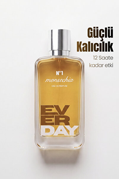 Monsechia Erkek Parfüm - Everday N°1 EDP 80ml Kalıcı Yoğun Koku