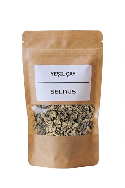 SELNUS İri Yaprak Yeşil Çay 75 Gr Kıyılmamış Green Tea