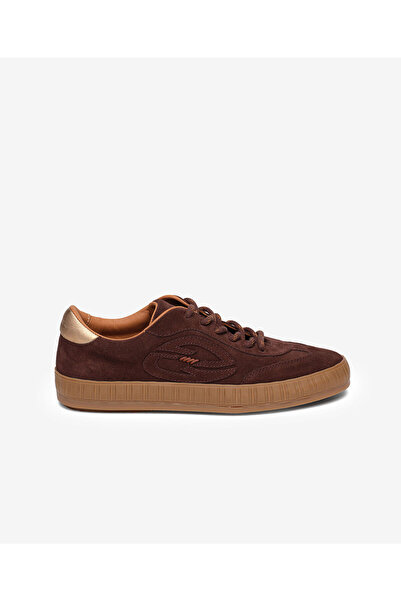 Greyder Kadın Kahverengi Hakiki Deri Sneaker Ayakkabı 5K2SA33676
