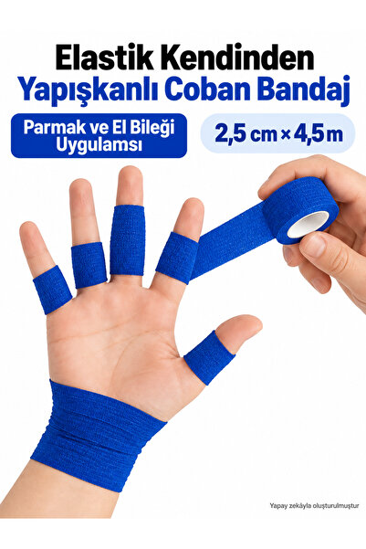 Octacare Elastic Self-Adhesive Coban Bandage Adhesive Coban 2.5 cm X 4.5 Mete...