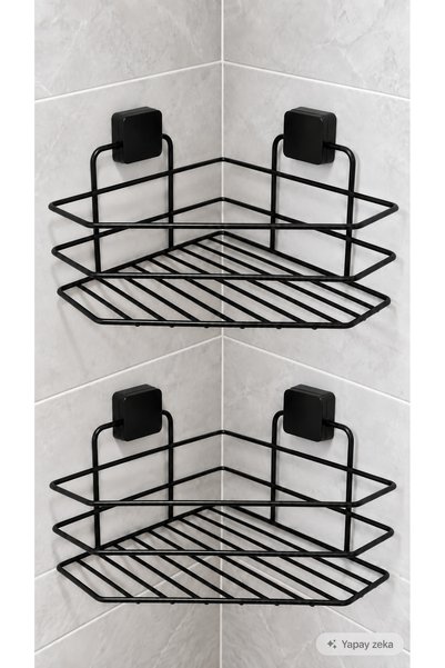 Hagen Lifetime Stainless Adhesive Bathroom Shelf, Bathroom Organizer, Bathroom Organizer, Shampoo Shelf