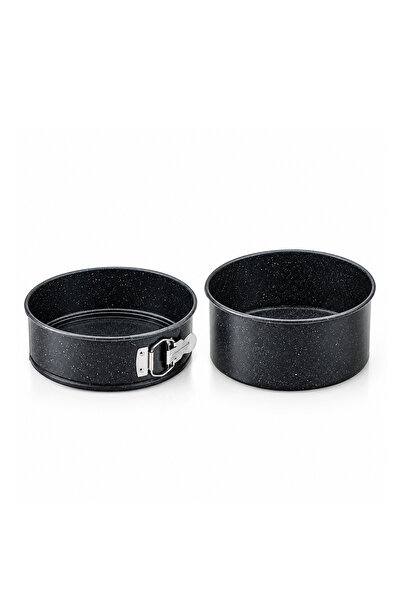 Prestige Granite 2Pcs Bakeware Set (20Cm Springform Cake Tin & 26Cm Loose Rou...