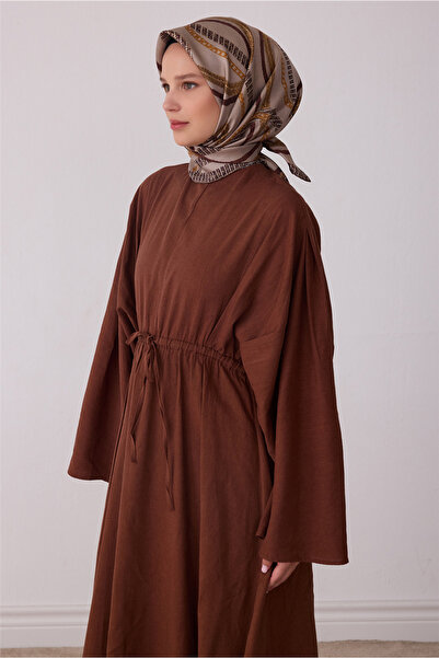 Belli Taş Geometrik Desen %100 Twill İpek Eşarp 4424-37