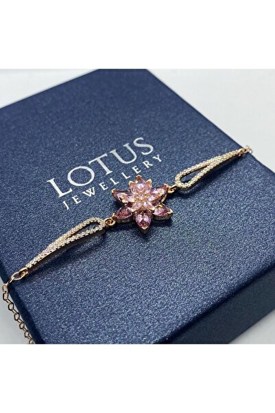 LOTUS JW Lotus Çiçeği Gümüş Bileklik | 925 Ayar Gümüş Bileklik