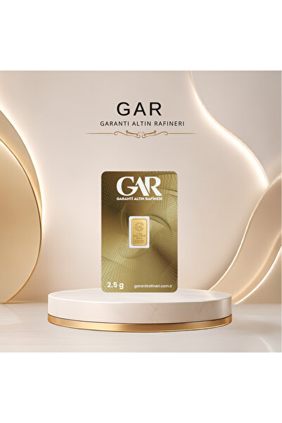 GAR 1 Adet 2.5 gr 24 Ayar (995) Altın