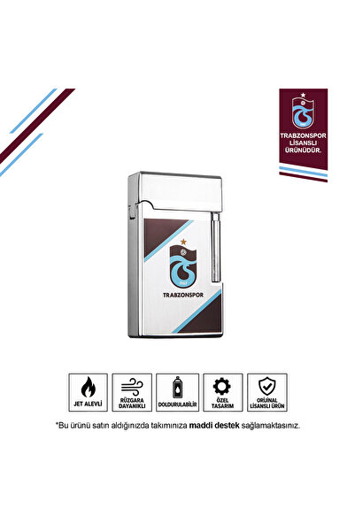 Trabzonspor Lisanslı Premium Çakmak DP-01 26U25U003