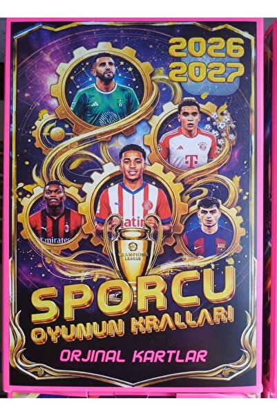 OYUNCAKSAHİLİ Futbolcu 450 Adet Oyun Kartları Süper Şampiyonlar Lig Dünya Yıl...