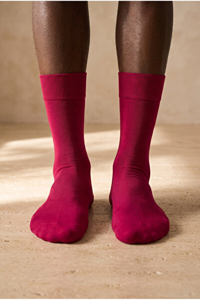 Katia&Bony Merserize Erkek Soket Çorap FUCHSIA