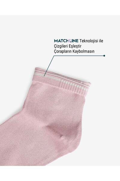 Bolero Women's Premium Seamless Modal Socks Rose Dried