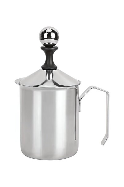 Chavin 304 Çelik 500 ml Manuel Presli Kahve Süt Köpürtme Potu mt192