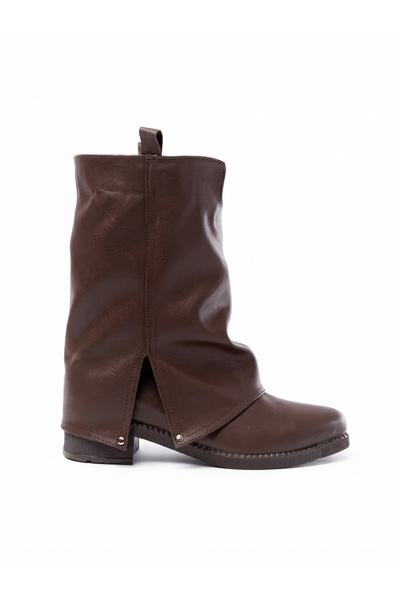 Zerenyus Zri̇n-3045 Premium Brown Daily Women's Boots