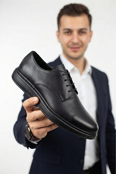 Zerenyus Classica premium genuine leather classic men's shoes black